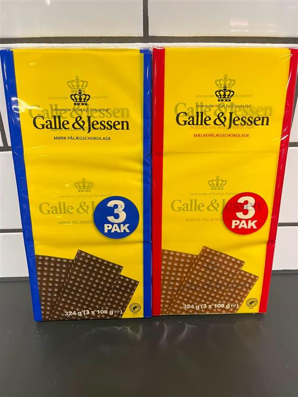 Galle & Jessen Pålægschokolade