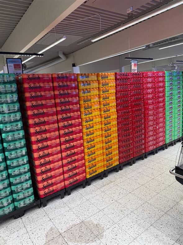 😍😍😍24-PACK SODAVAND😍😍😍