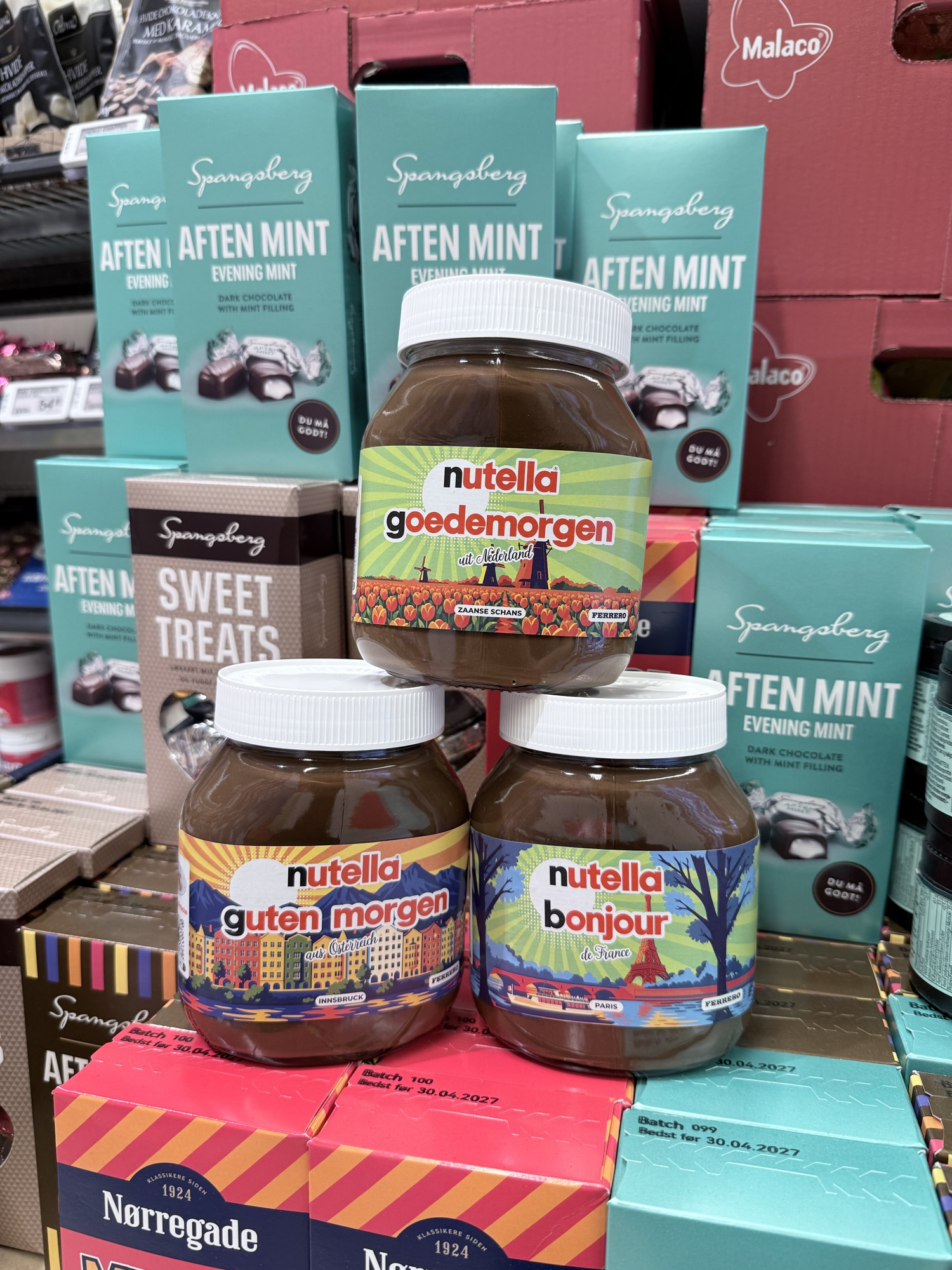 Nutella glas m 1000 gram