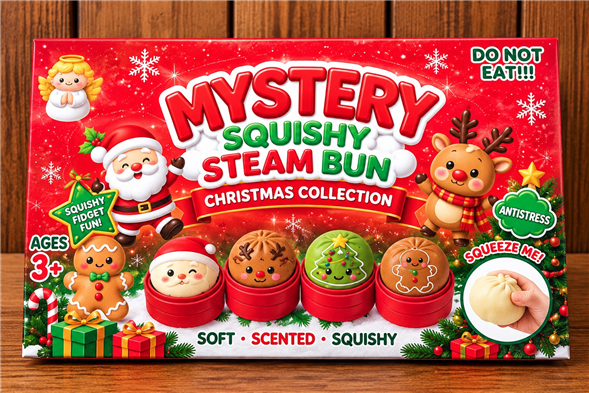 Squishy Christmas Bun
